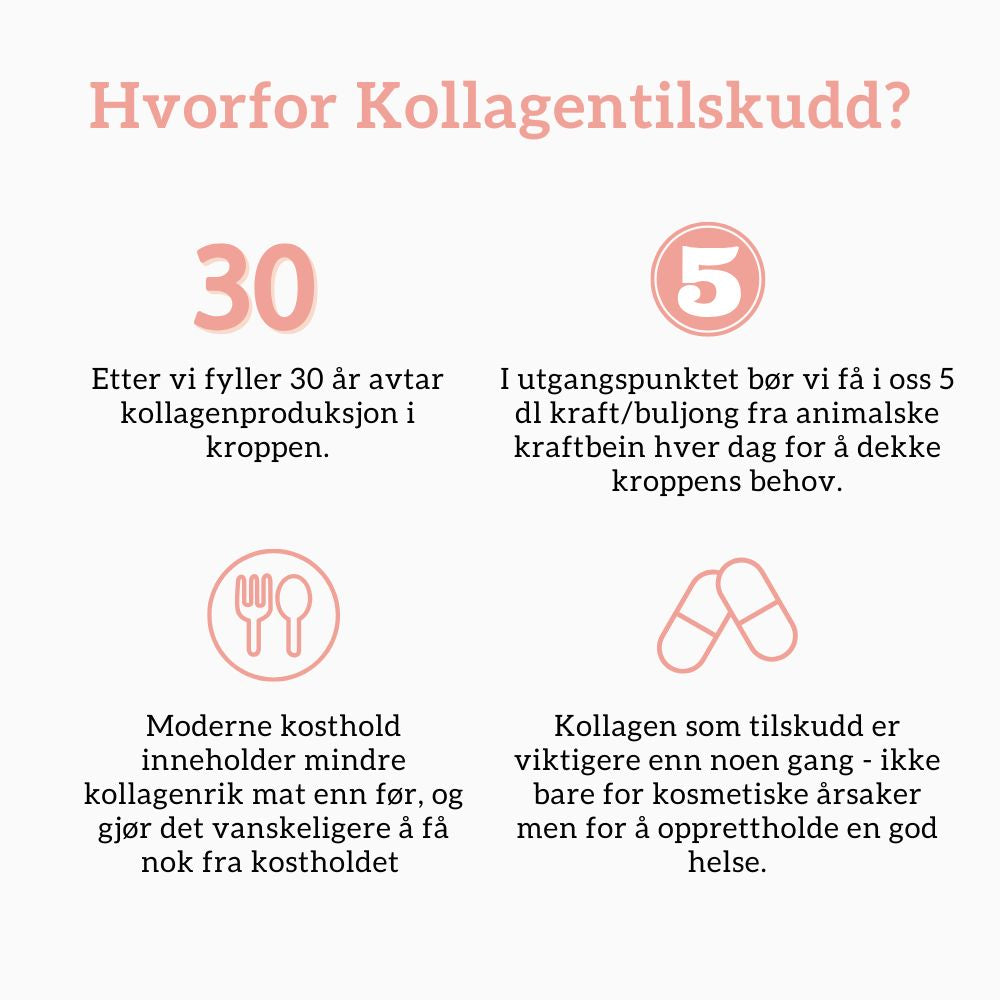 KOLLAGEN 2 + HYALURONSYRE + FURUBARK