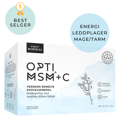 OPTIMSM® + C + BLÅBÆR (Vegan)