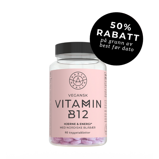 VITAMIN B12 + BLÅBÆR (Vegan)