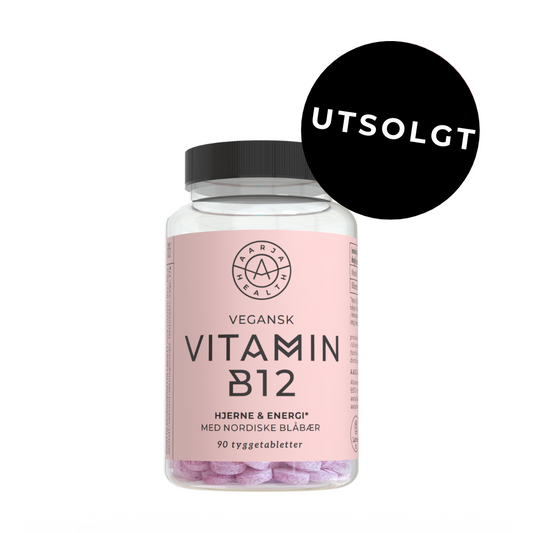 VITAMIN B12 + BLÅBÆR (Vegan)